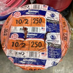 New Romex Wire 10/2 