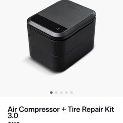 Tesla Air Compressor + tire Repair Kit