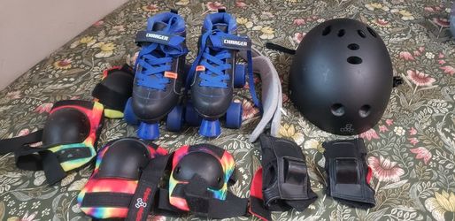 Pacer Charger Childrens Indoor/Outdoor Quad Roller Skates

