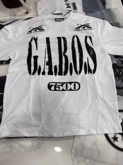 White Hellstar G.A.B.O.S. tee