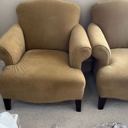 2 Comfortable Sofa Chairs 