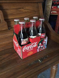 6 Pack Classic Coca-Cola, 1995 Christmas Addition 