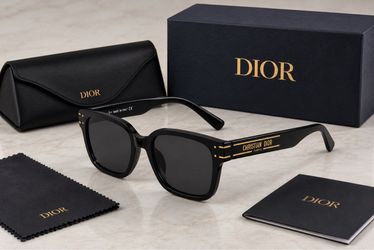 Christian Dior Paris Sunglasses Black Gold