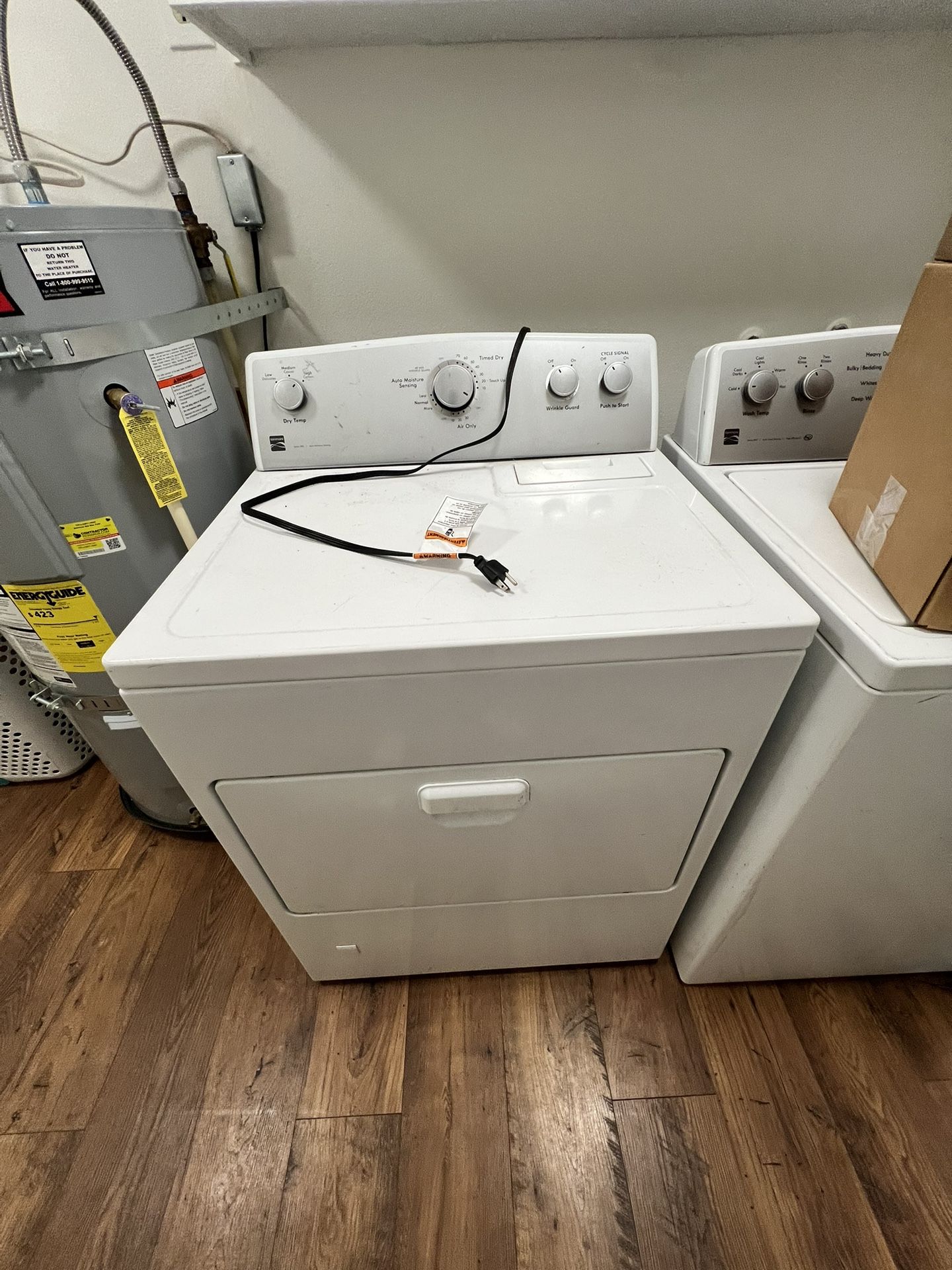 Kenmore Gas and Electric Drier!