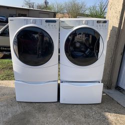 Beautiful Kenmore Elite Washer And Dryer Set , With Warranty And Free Delivery 