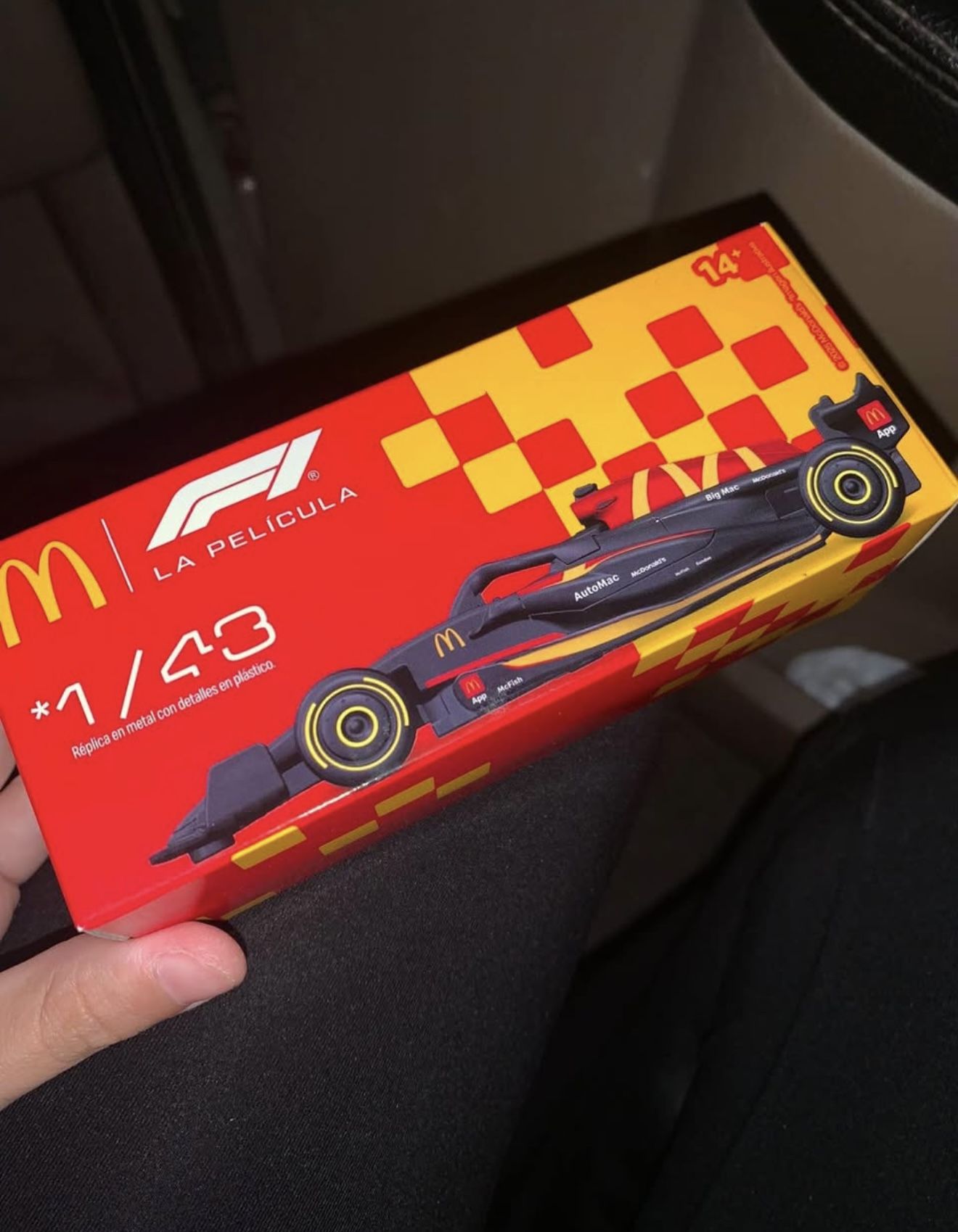 Mcdonalds F1 Toy Car