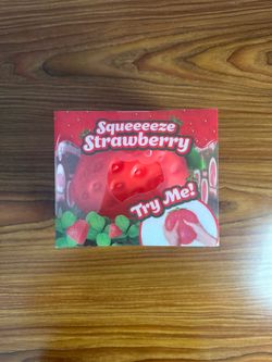 Toy mendous giant squishy strawberry