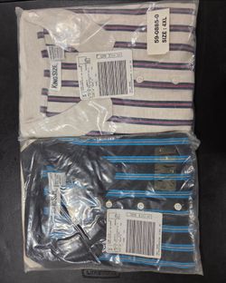 (2) Size(4 XL )Men Polo Shirts %100%  Cotton