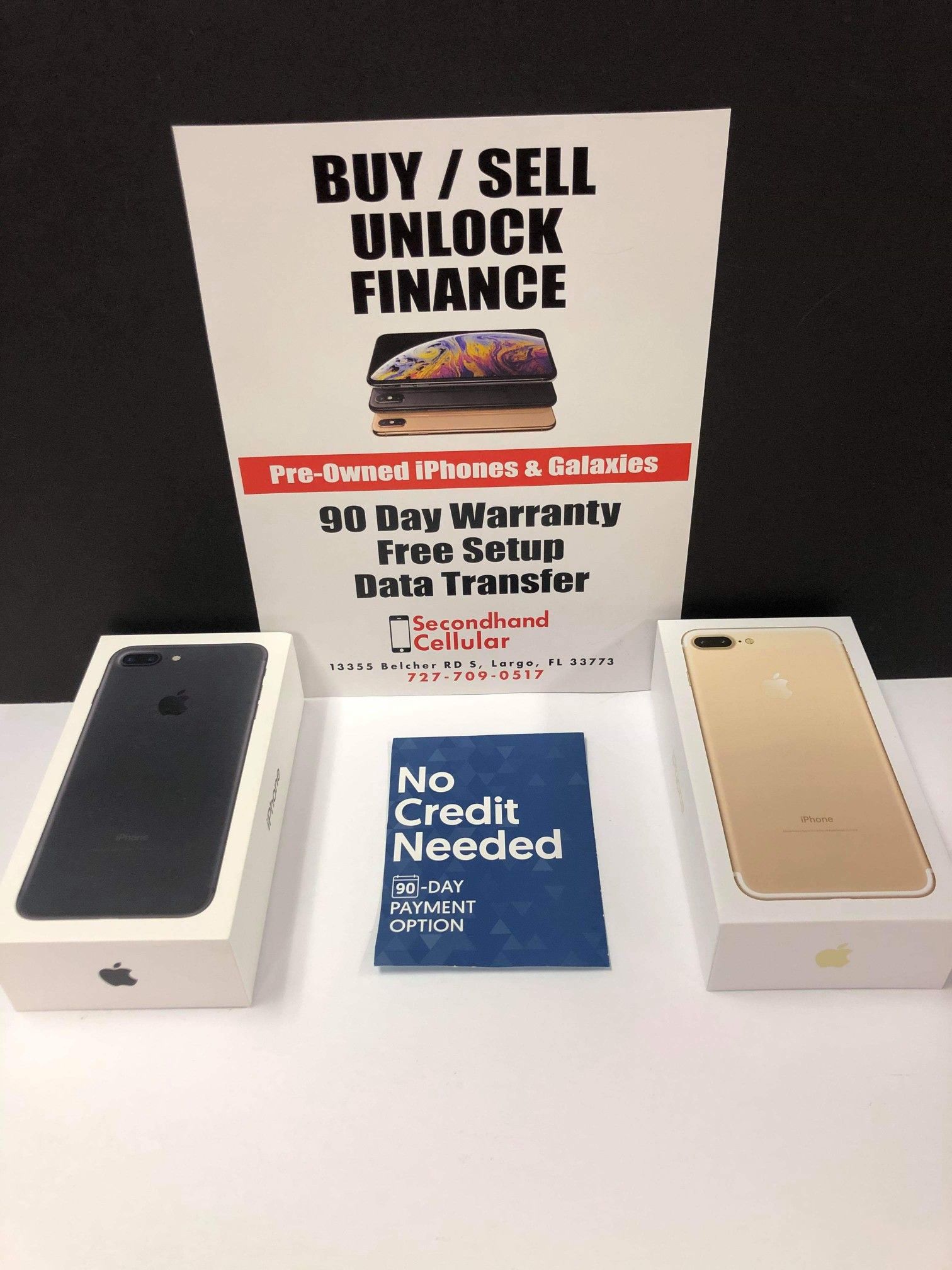 Unlocked iPhone 7 Plus $299.99