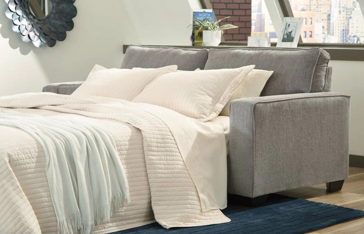 Brand new stock Ashley Altari Alloy color sofa sleeper queen size special