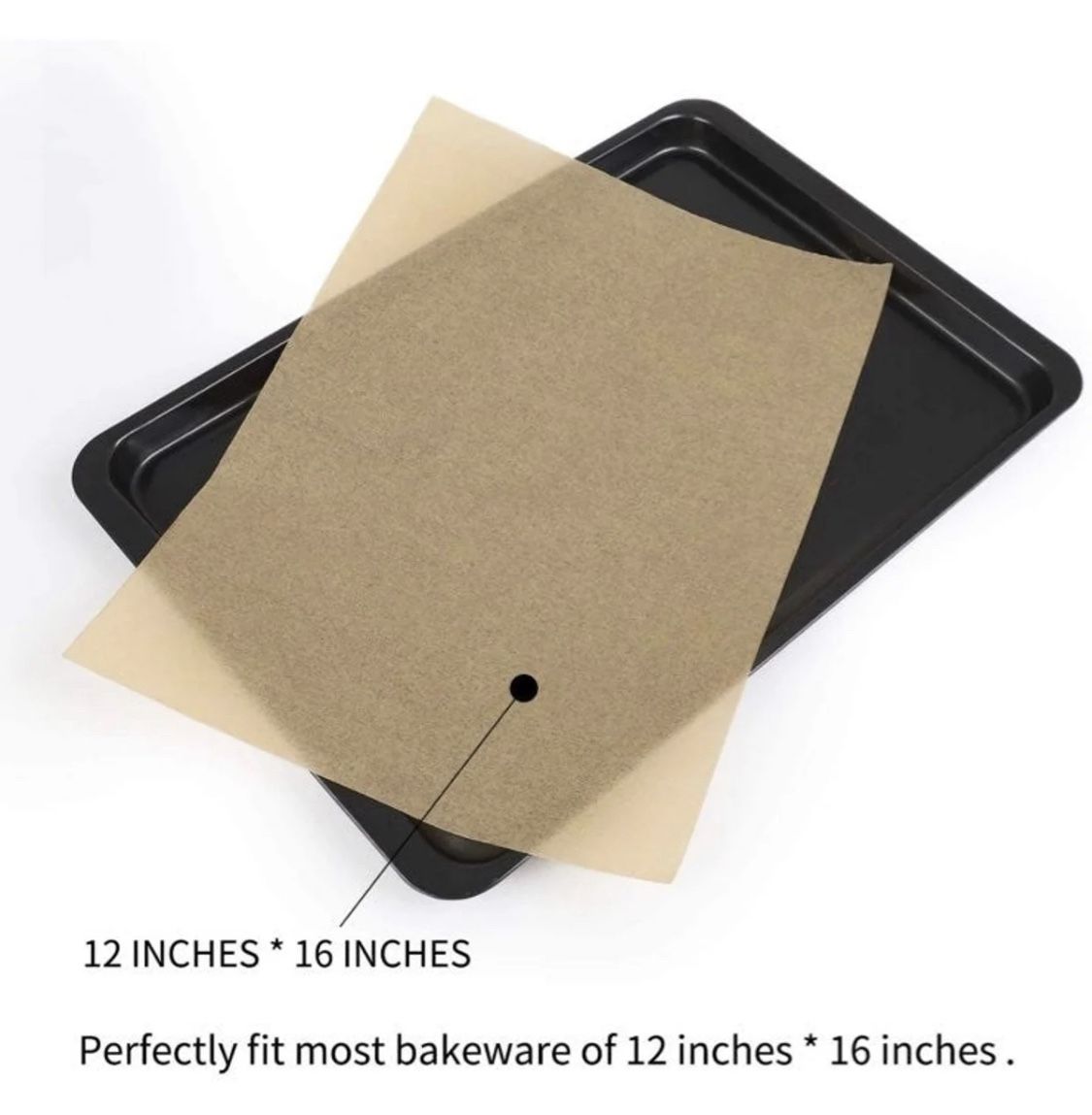 120 pcs High Temperature Resistant Sheet Baking Oilpaper 230โ Heat-Resistant Pad, 120pcs