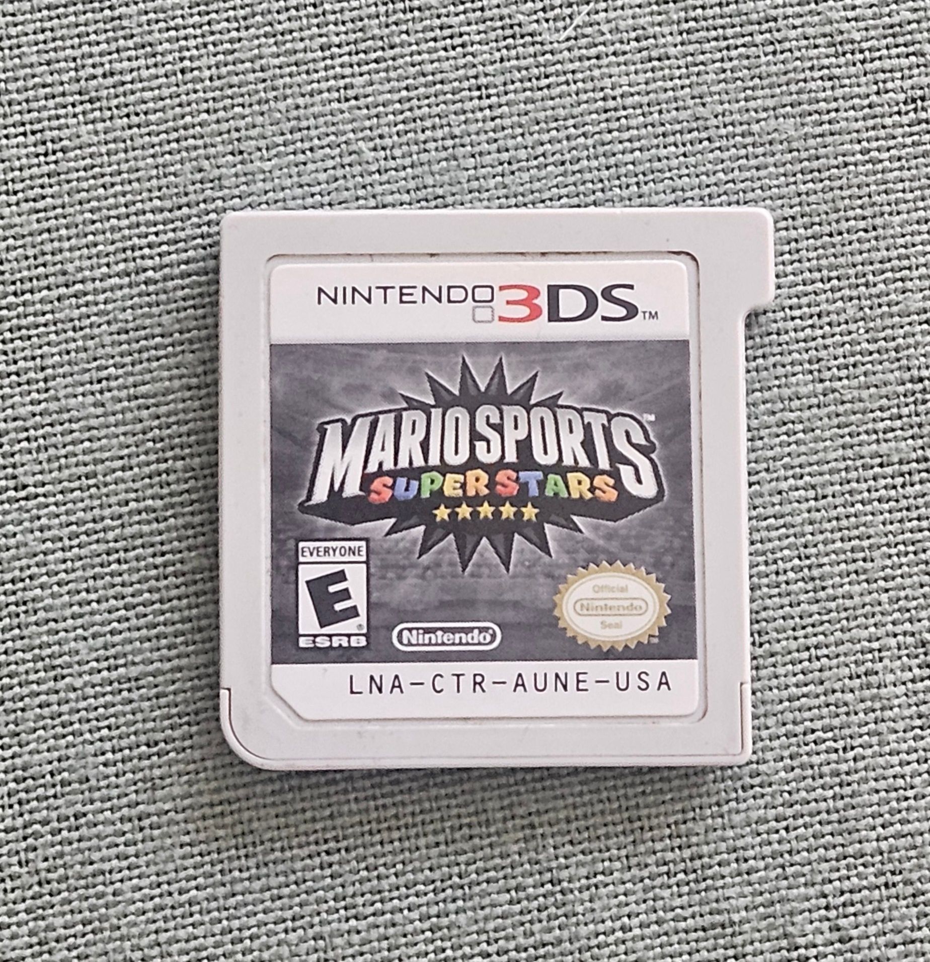 Mario sports Nintendo DS3 game