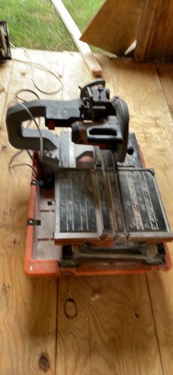 Rigid Wet Tile Saw no stand