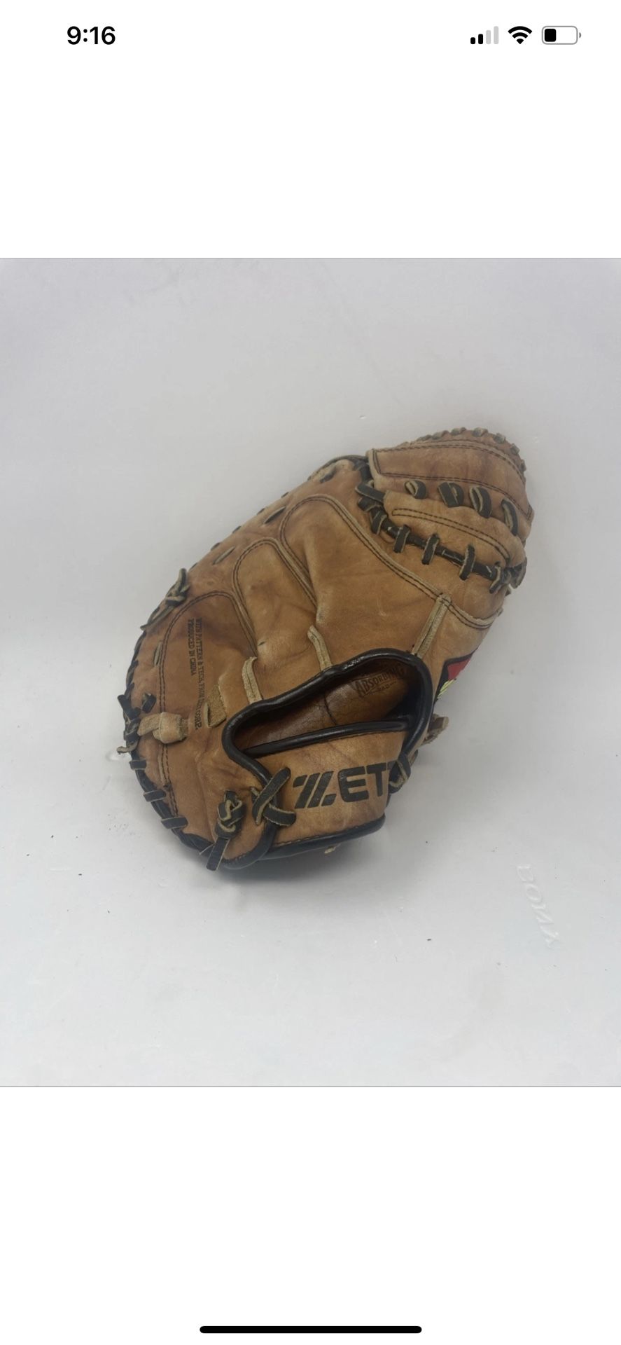 Zett BIC-2432 Player’s Series Fast-pitch Softball Catchers Left Throw Pro Tip