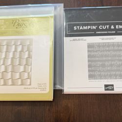 Stampin Up Larger Embossing Folder 3 D