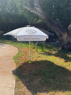 “White Claw” Beach umbrella