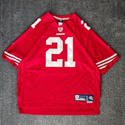 Vintage Reebok Men’s On Field San Francisco 49ers Frank Gore #21 Jersey Size XL
