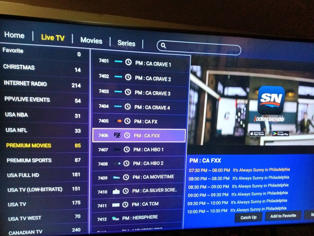 Cable TV Box Message For Information
