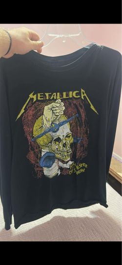Metallica Long sleeve shirt size L