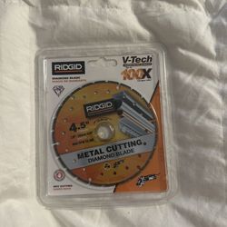 4.5 in. Metal Segmented Rim Cutting Diamond saw blade for metal cutting