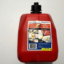 Gas Container 2 Gallons 