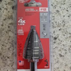 Milwaukee Step Drill #12