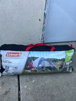 COLEMAN DOME TENT 6 PERSONS