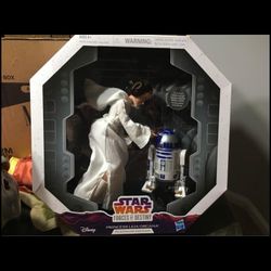 Star War Forces of Destiny Princess Leia R2D2 NEW IN BOX