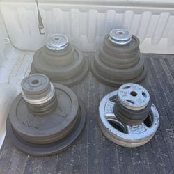 455 lbs of weight plates