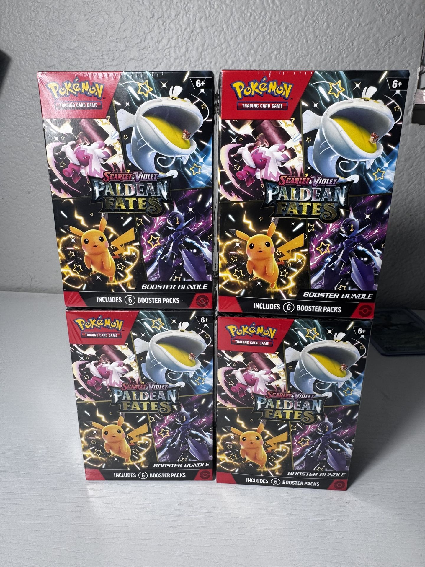 Paldean Fates Booster Bundle Pokemon Cards