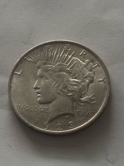 1923 Peace Dollar Silver Coin