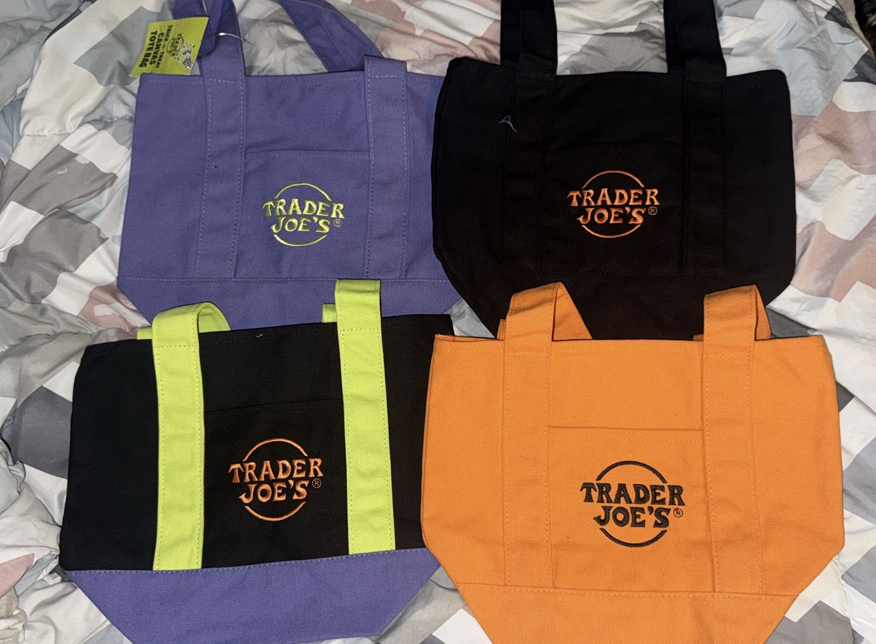 Trader Joes Mini Tote Bags