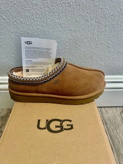 Ugg New Woman’s Tasman Size 6 Chestnut With 📦 Box