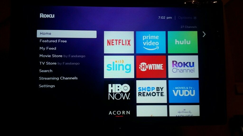 Phillips HD TV and Roku