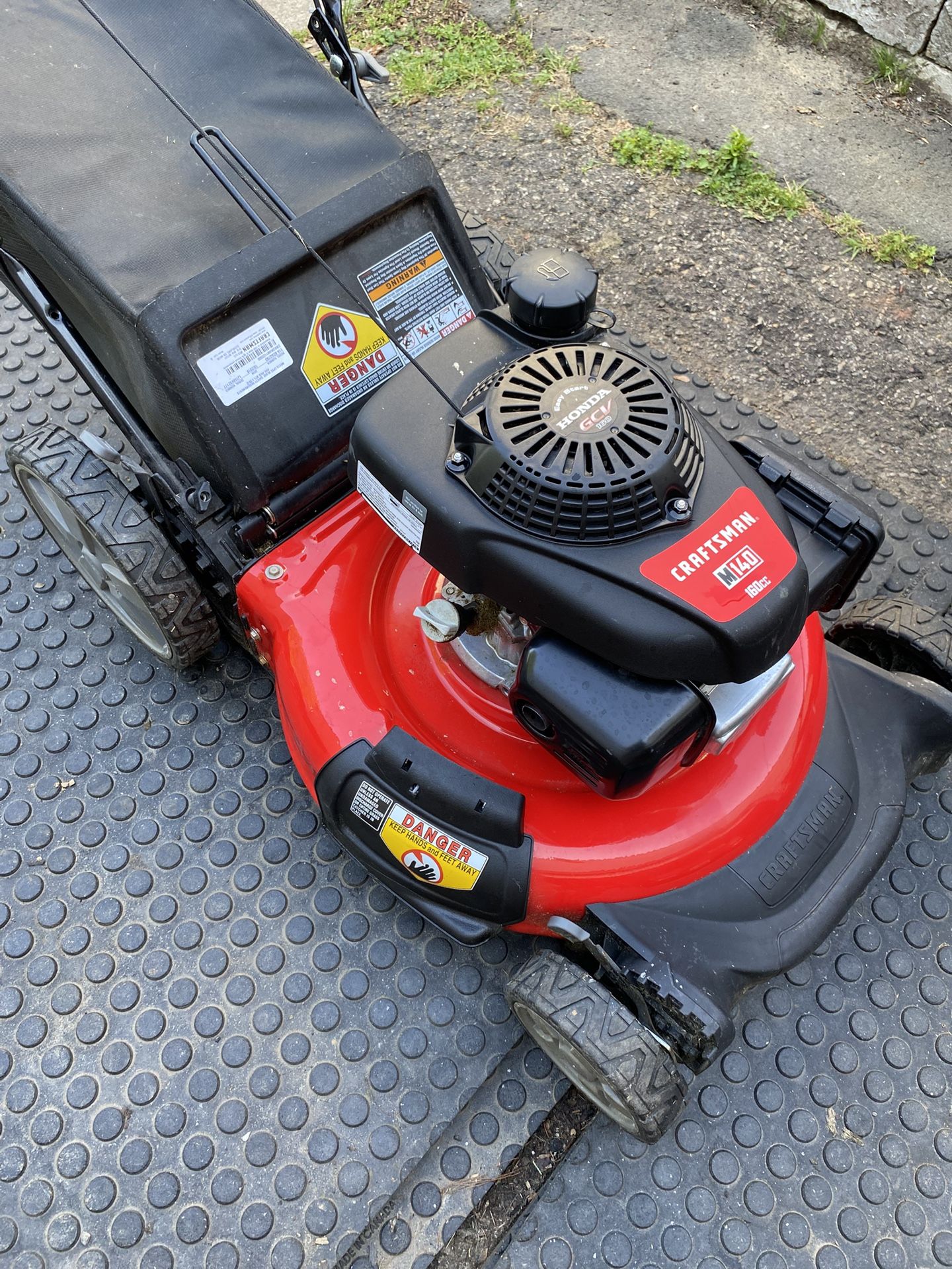 New Condition Craftsman M140 Honda Engine Push Mower