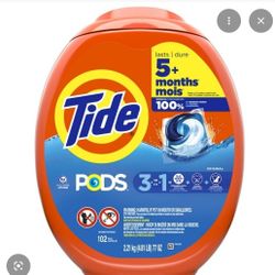 Tide Pods 102 Ct.  2 For 30$