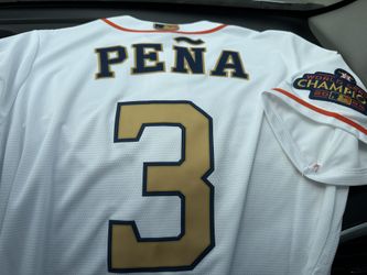 Houston Astros Jermey Peña Gold Rush Jersey