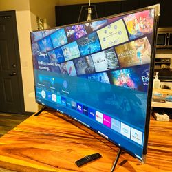 Samsung Curved 55” Smart Tv UHD HDR