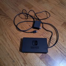 Nintendo Switch Dock With Charger And HDMI Cable 