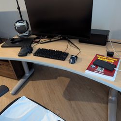 Solid Wood Standing Desk