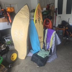 Quiet Flight Comp Series Triple Fin Surfboard 