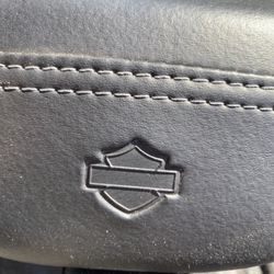Harley Davidson real leather seat