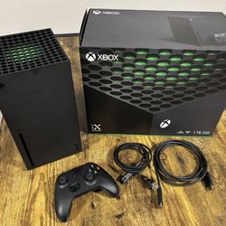 Xbox Series X 1tb Lightly Used 