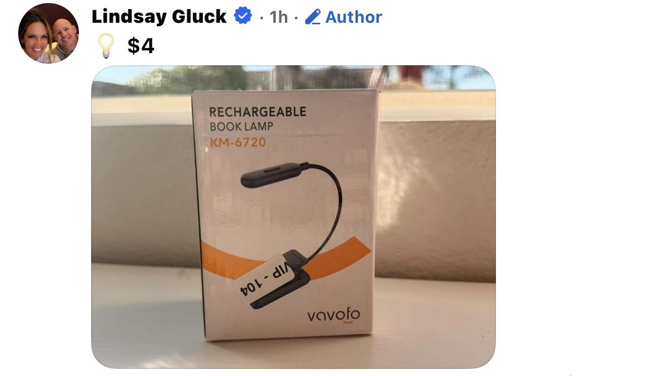 Reading light