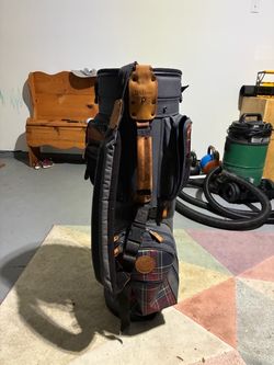 Wilson Golf Cart Bag - plaid vintage