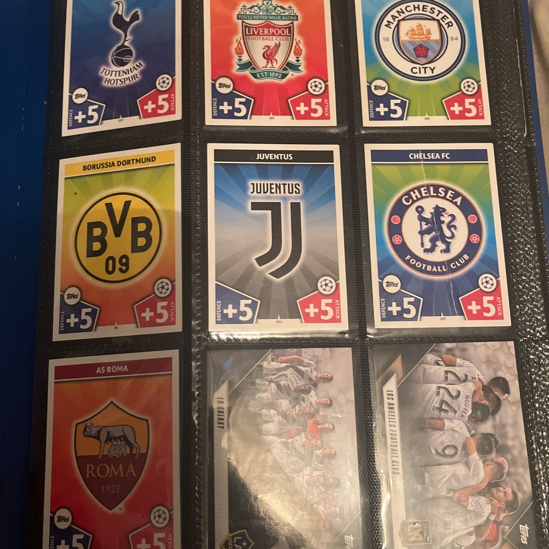 Soccer Cards Champions League 