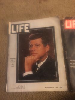 To life magazines about John F Kennedy