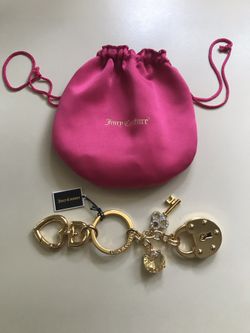 NEW JUICY COUTURE KEY CHAIN 