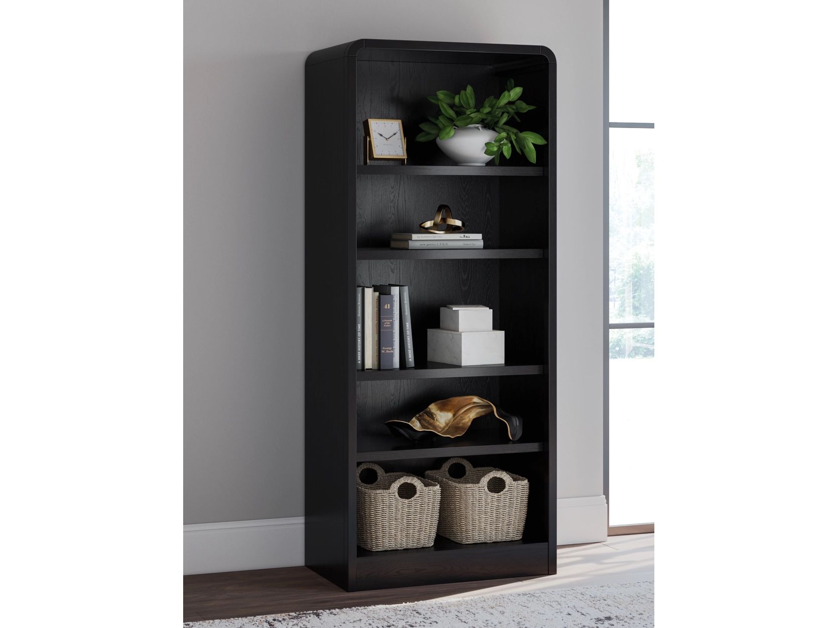 Black Bookcase