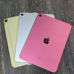 iPad 10th Gen WIFI 64GB - All Colors